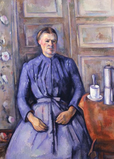 Femme avec une cafetière, c.1890-95 - Paul Cézanne